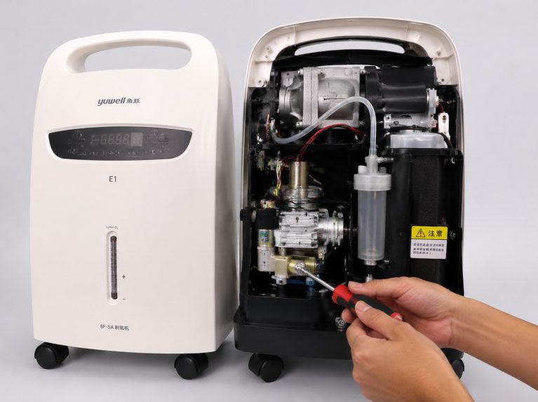 贵阳鱼跃制氧机E1/E2/E3/E4故障代码维修